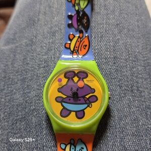 Swatch “ALIEN BABY” 1997 ART Watch byPETER MARCO! Limited Edition GUC